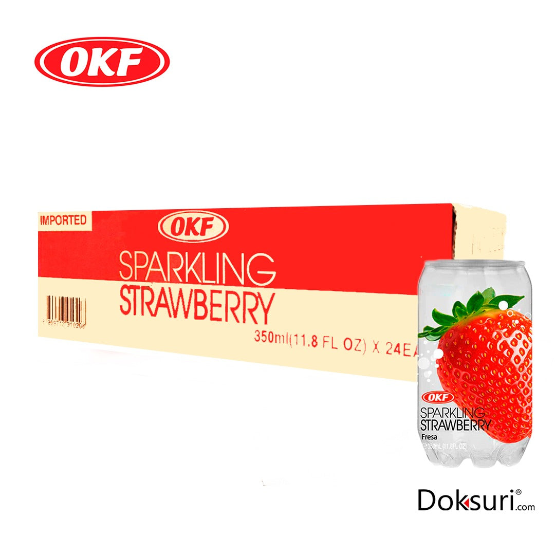 OKF Sparkling Sabor Fresa Caja con 24 pzas