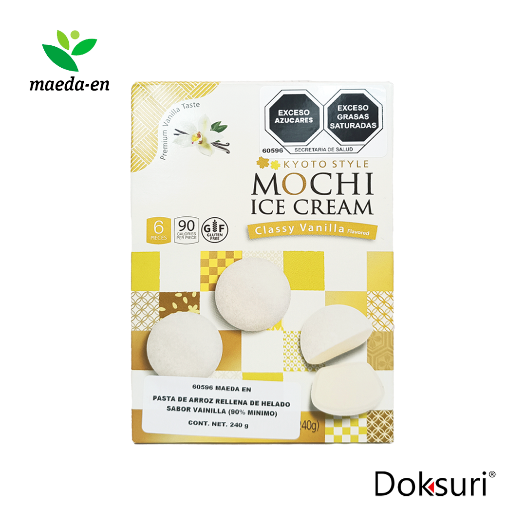 Maeda-en Mochi Ice Cream Classy Vanilla 240g