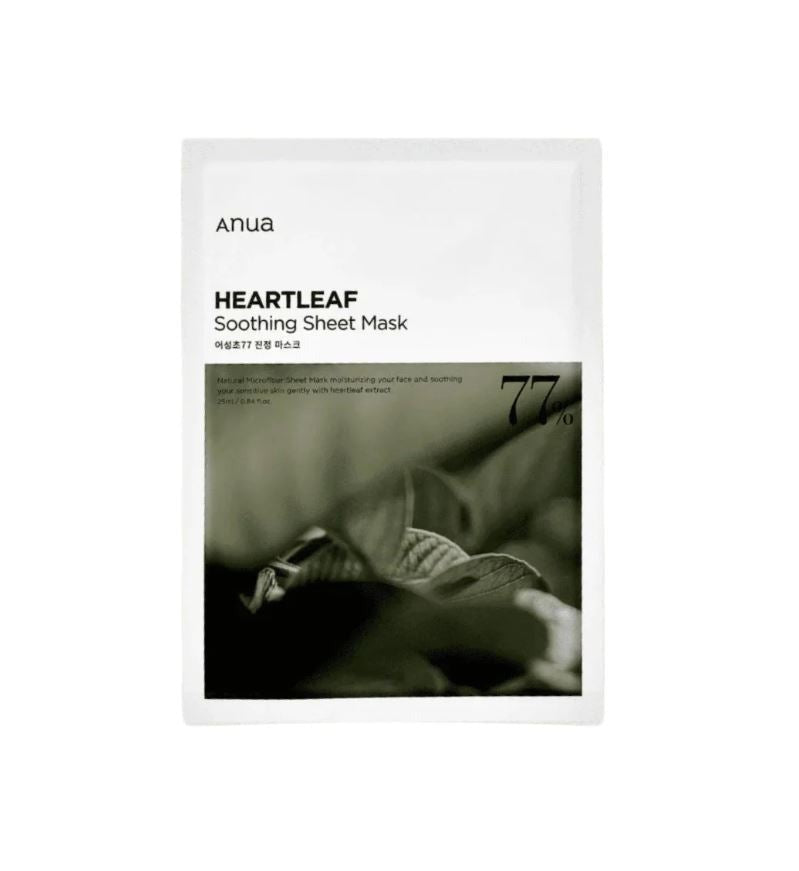 Anua Heartleaf 77%  Soothing Sheet Mask 25 ml