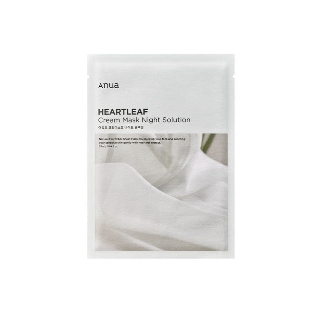 Anua Heartleaf Cream Mask Night Solution 25ml