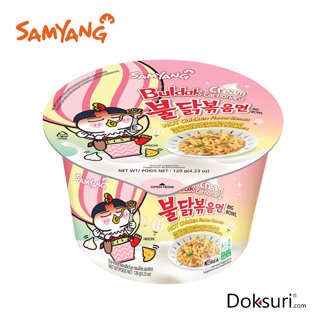 Samyang Hot Chicken Big Bowl Cream Carbo 120g