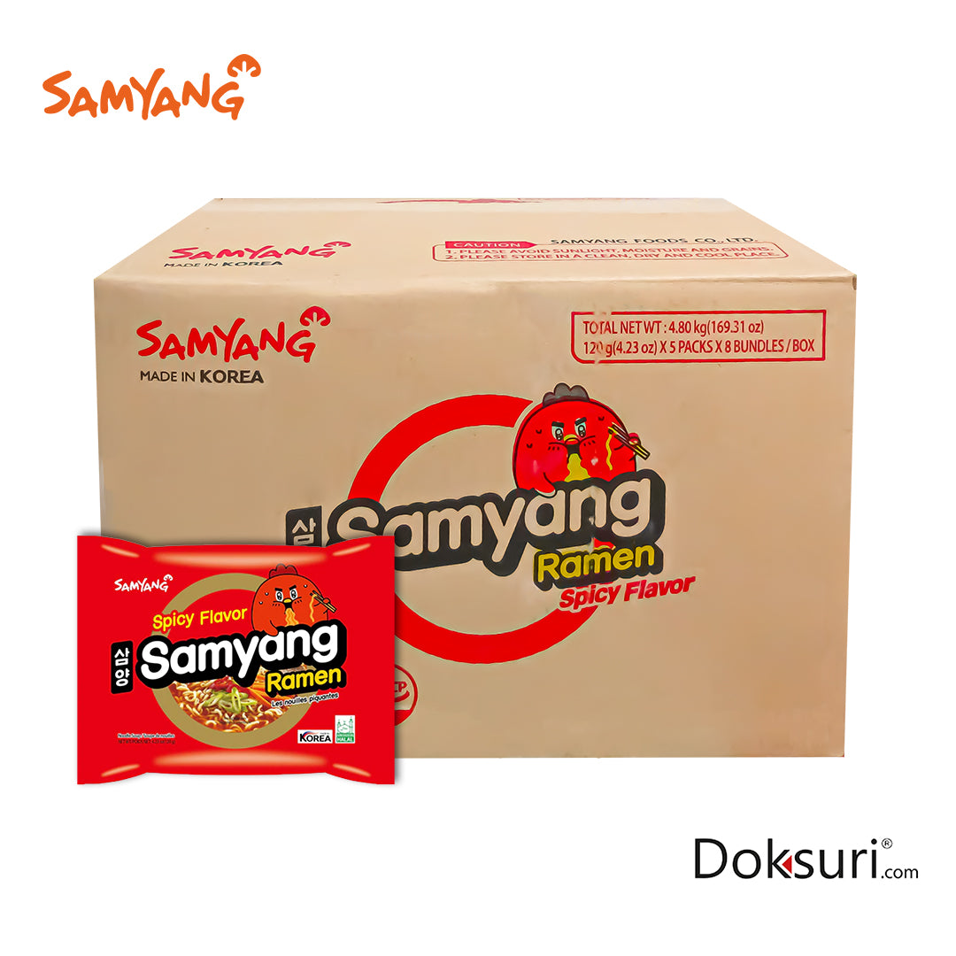 Samyang Ramen Spicy 120g Caja 40 piezas