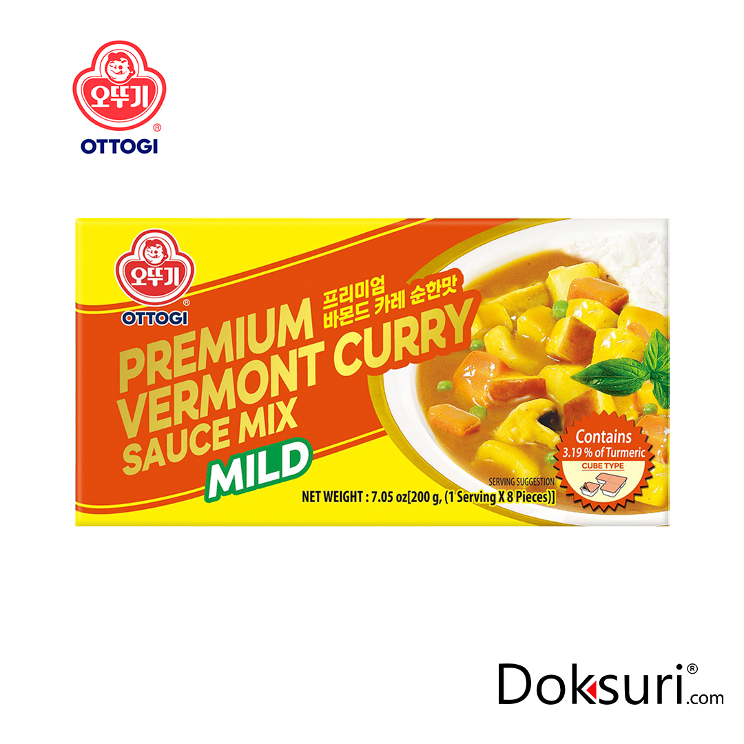 Ottogi Premium Vermont Curry Solido Mild 200g