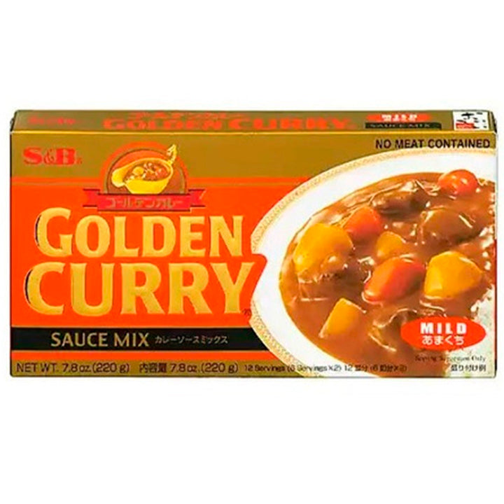 S&B Golden Curry Mild 220gr