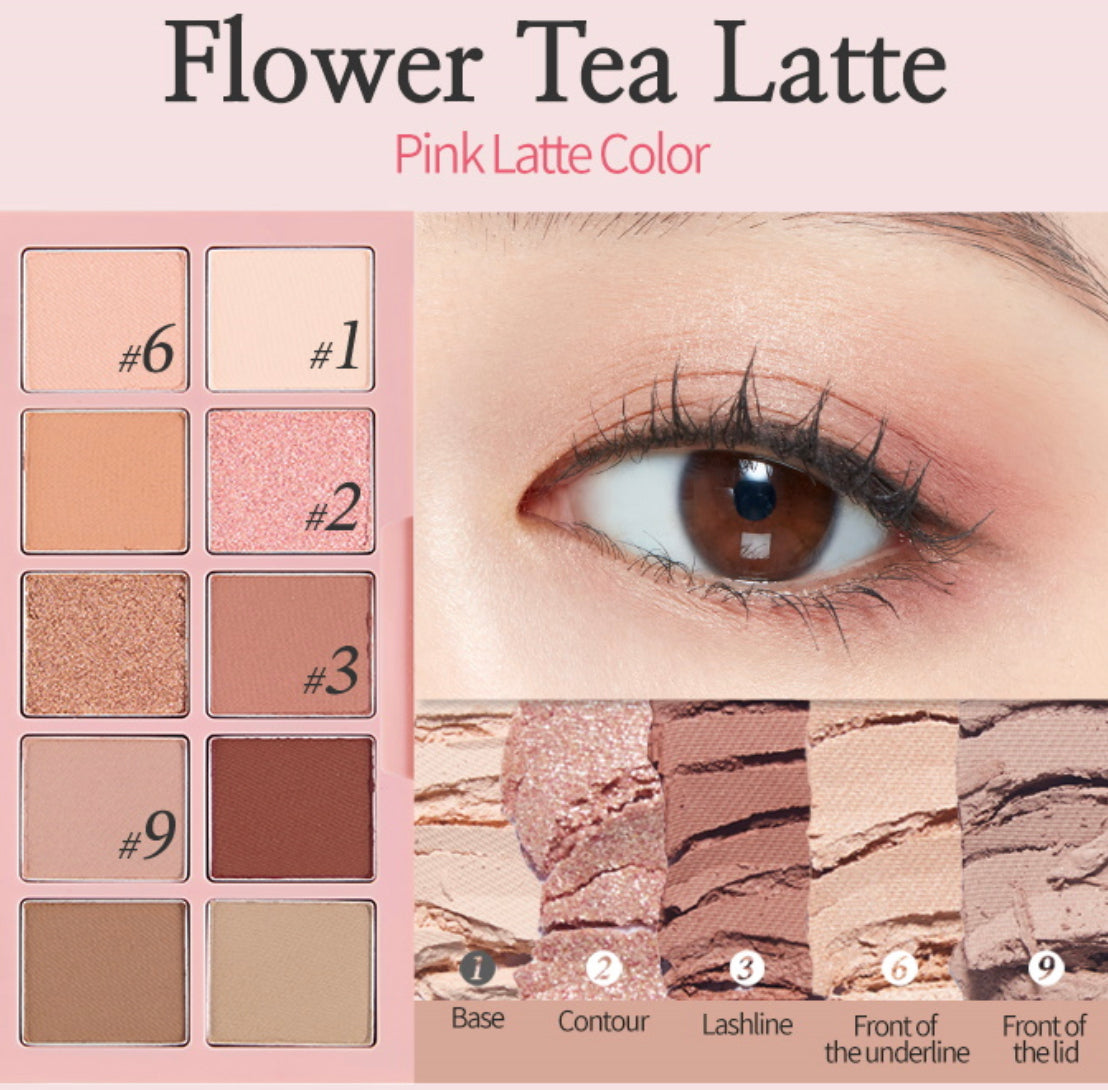 Etude House Play Color Eyes #Flower Tea Latte