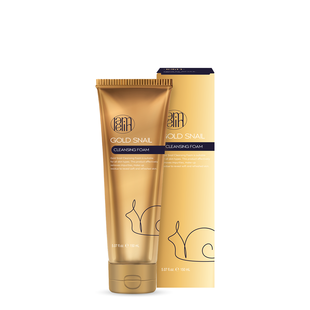 Lamelin Gold Snail Cleansing Foam