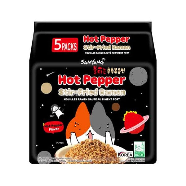 Samyang Hot Pepper Multibolsa 5pack