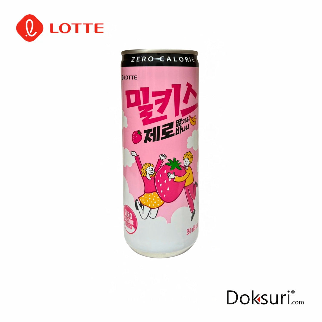 Lotte Milkis Fresa Zero 250ml