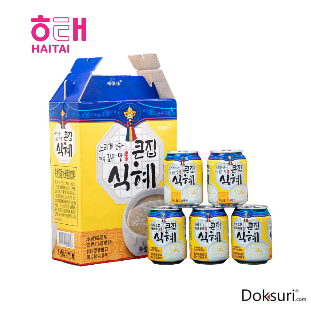 Blister con 12 piezas de Haitai Bebida de Arroz 238ml