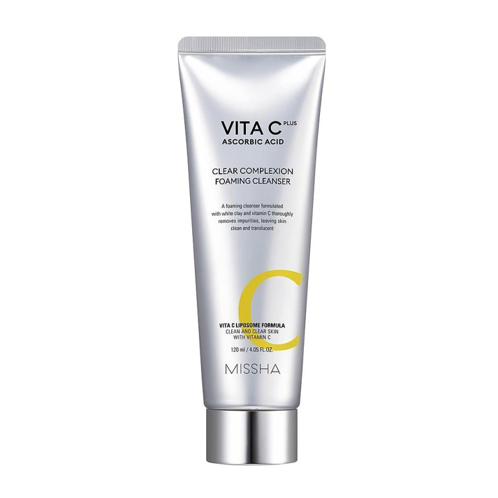 Missha Vita C Plus Clear Complexion Foaming Cleanser 120ml