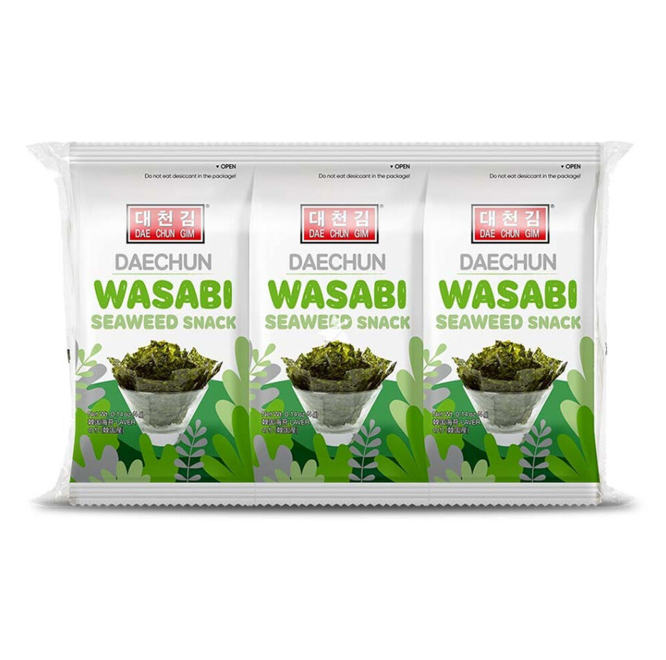 Daechun Wasabi Seaweed Snack 4g