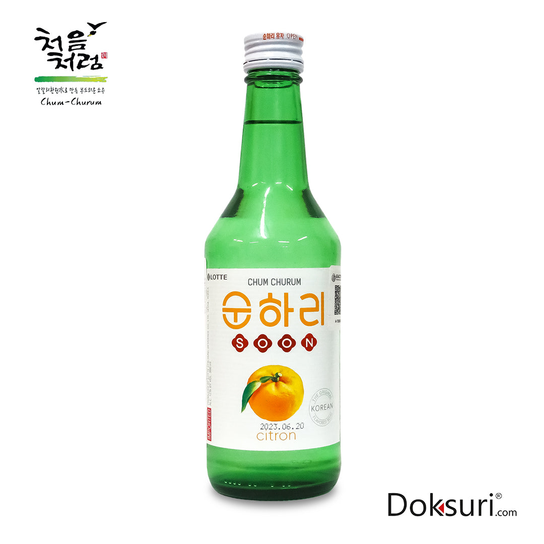 Chum Churum Soju sabor Citrón 360ml
