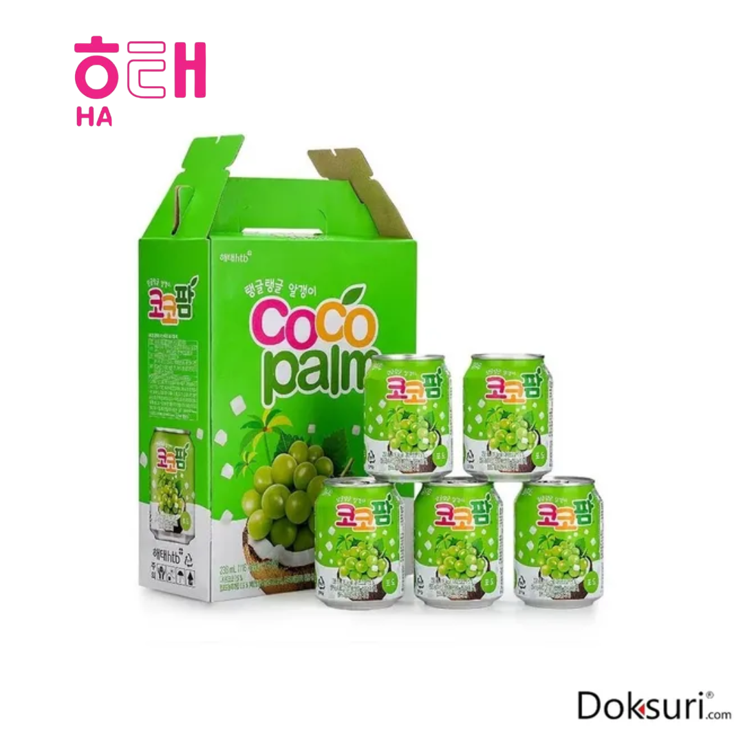 Blister con 12 piezas de Haitai Coco Palm 238ml