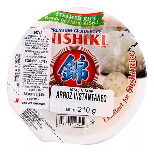 Nishiki Arroz Instantaneo 210g