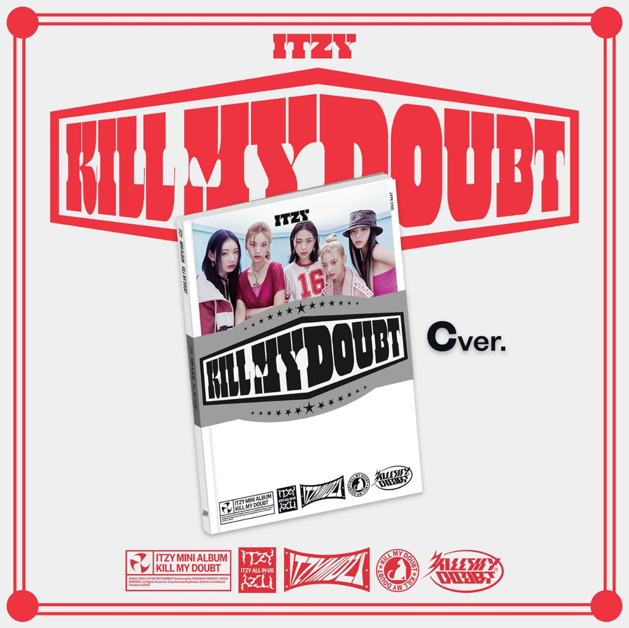 [POB JYP] Itzy - Kill My Doubt Standard Edition (Incluye beneficio de Preventa) C ver.