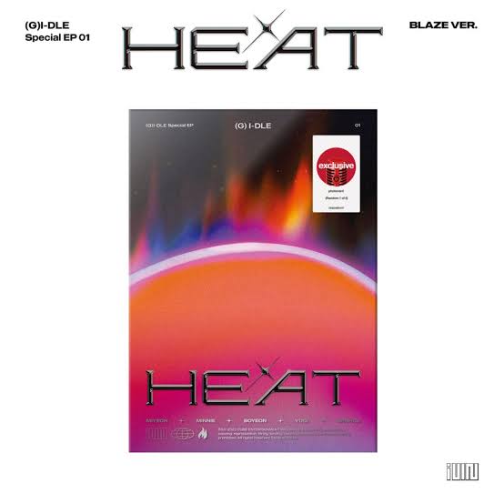 (G)i-dle - Heat Special Album Blaze ver.