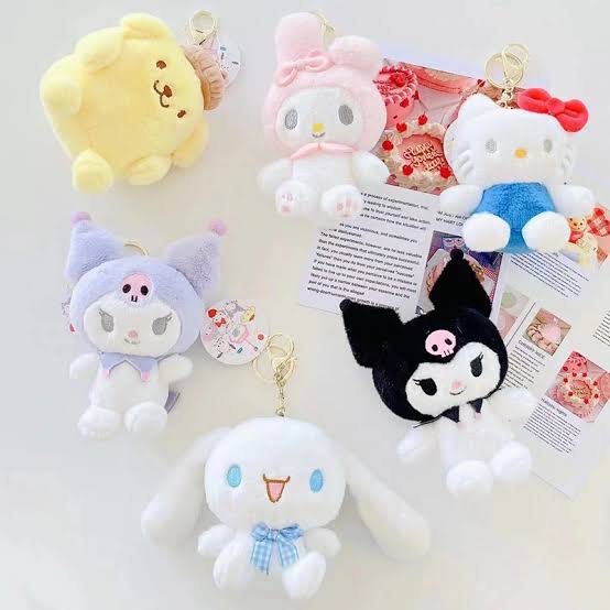 Llavero de Peluche Sanrio Diferentes Modelos