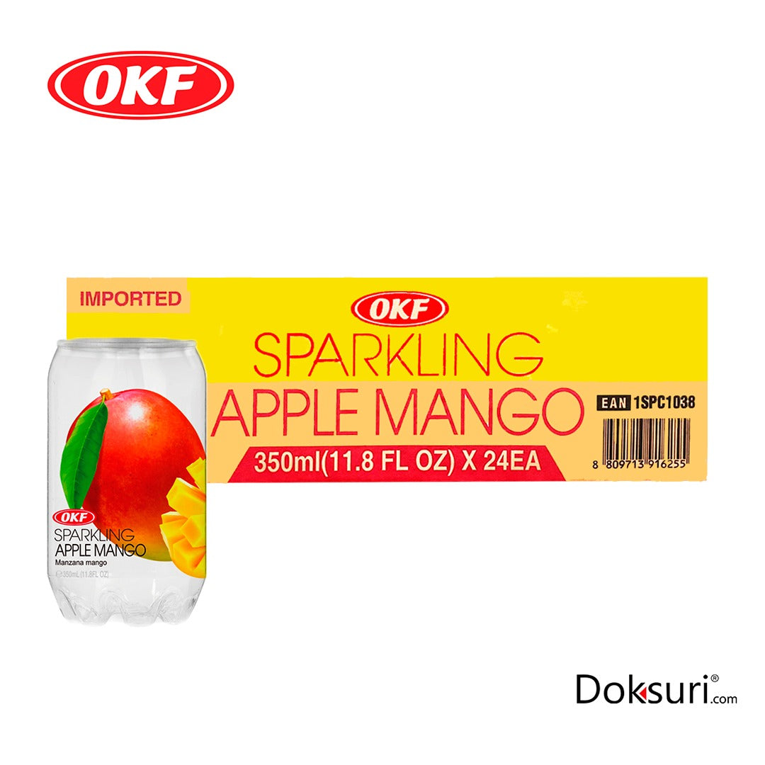 OKF Sparkling Sabor Apple Mango Caja con 24 pzas
