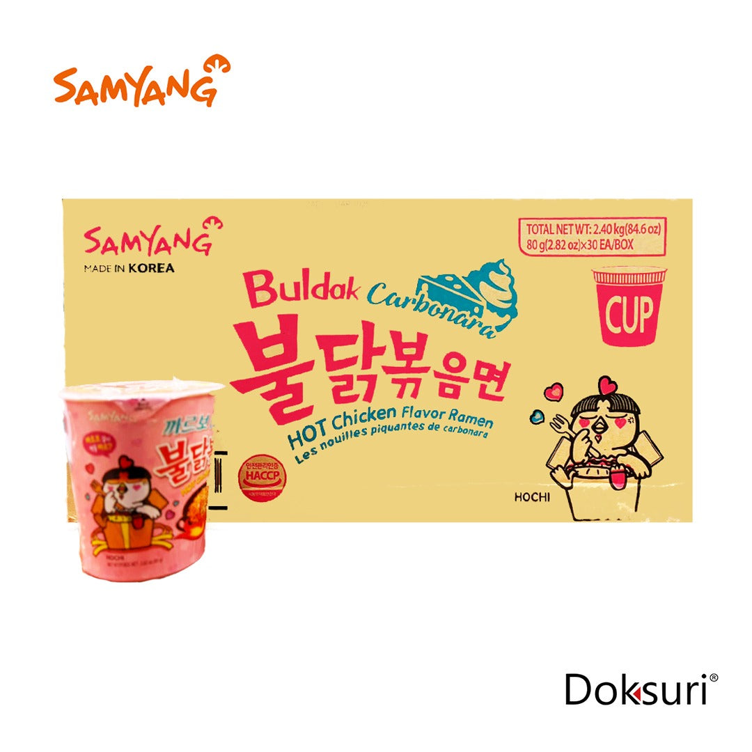 Samyang Hot Chicken Carbo Cup 80g Caja 30pz