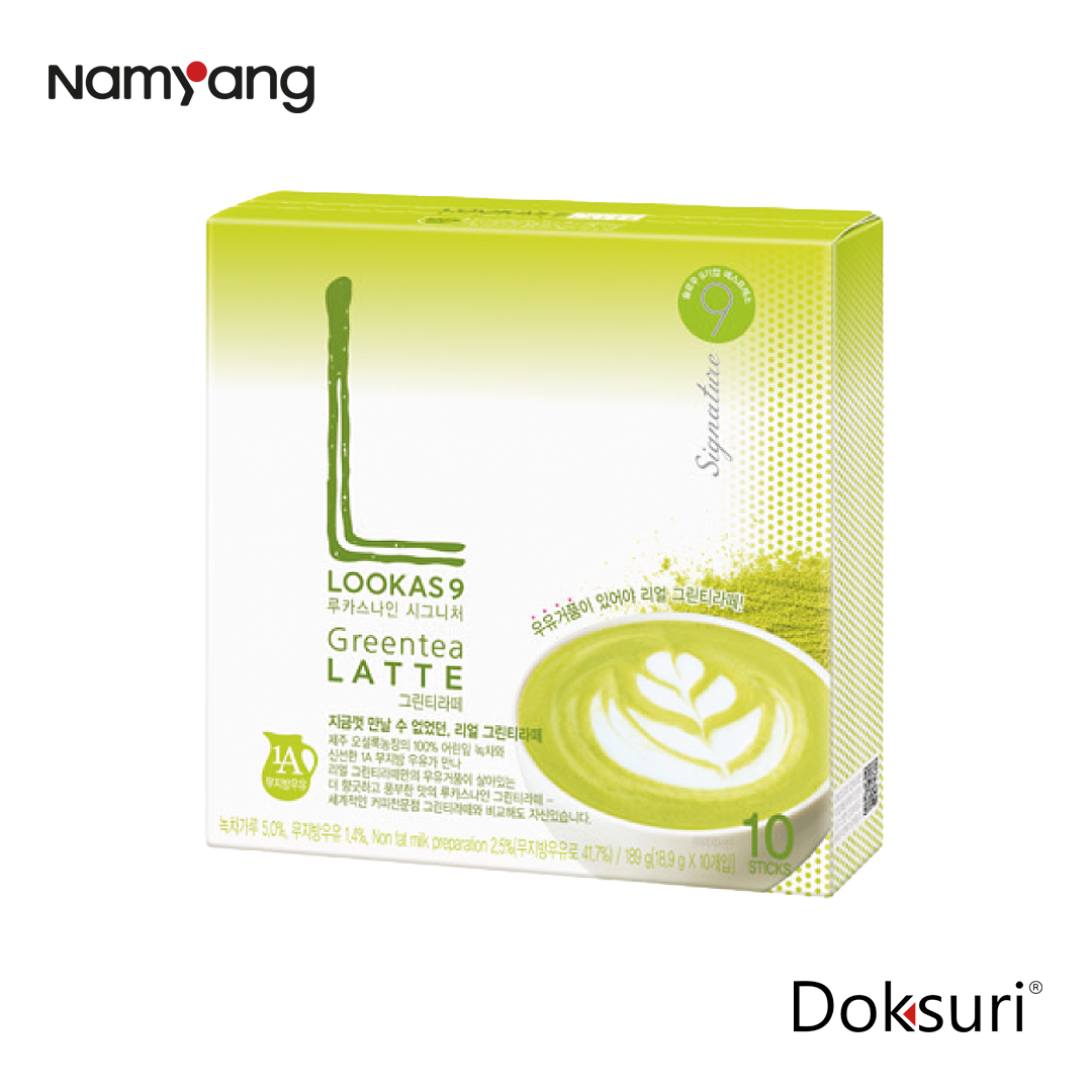 Lookas9  Green tea Latte 10 sobres