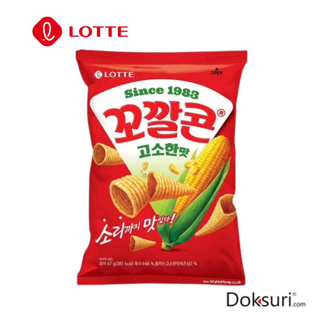 Lotte Kokal Corn Original 134g (Rojo)