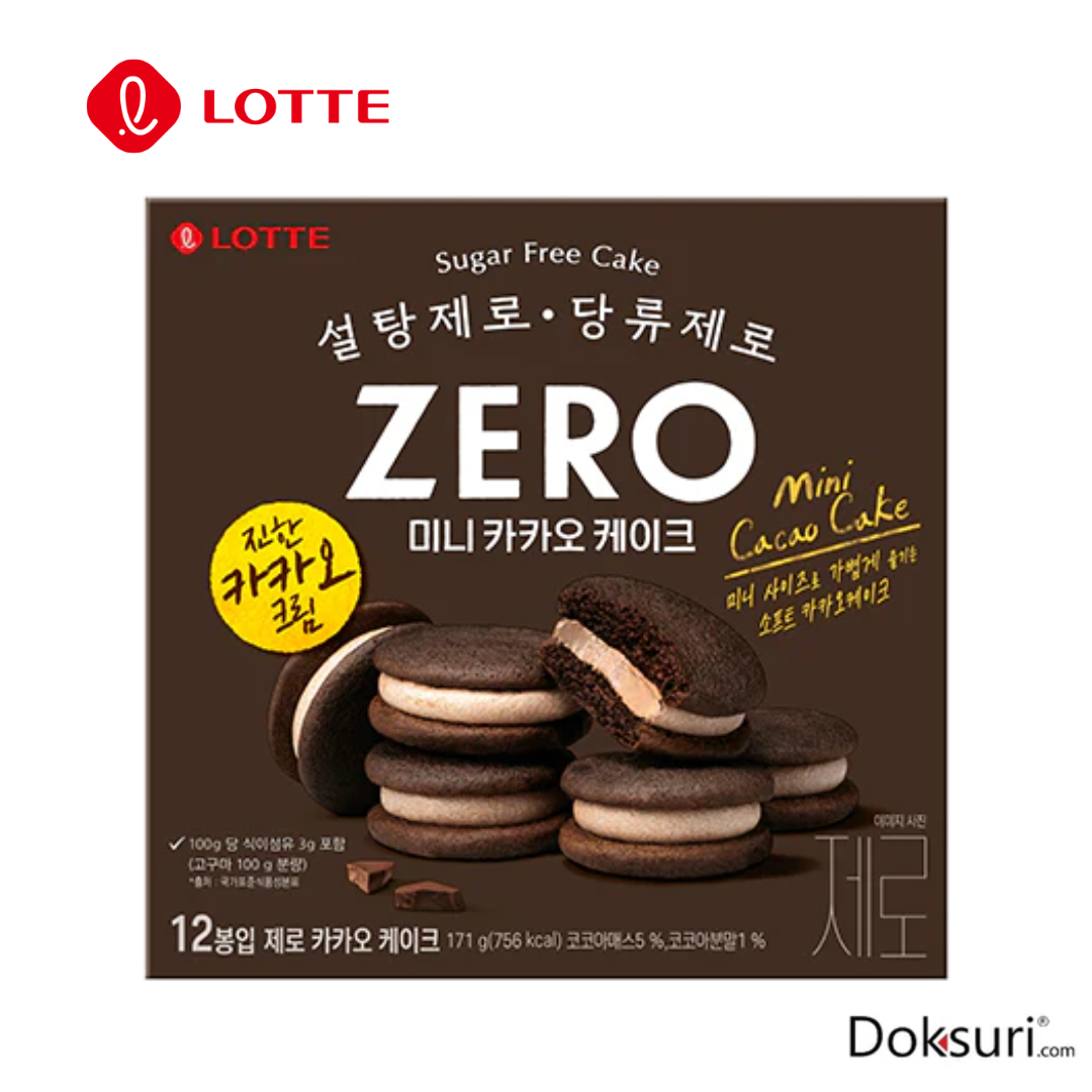 Lotte Zero Cacao Cake 100g/171g