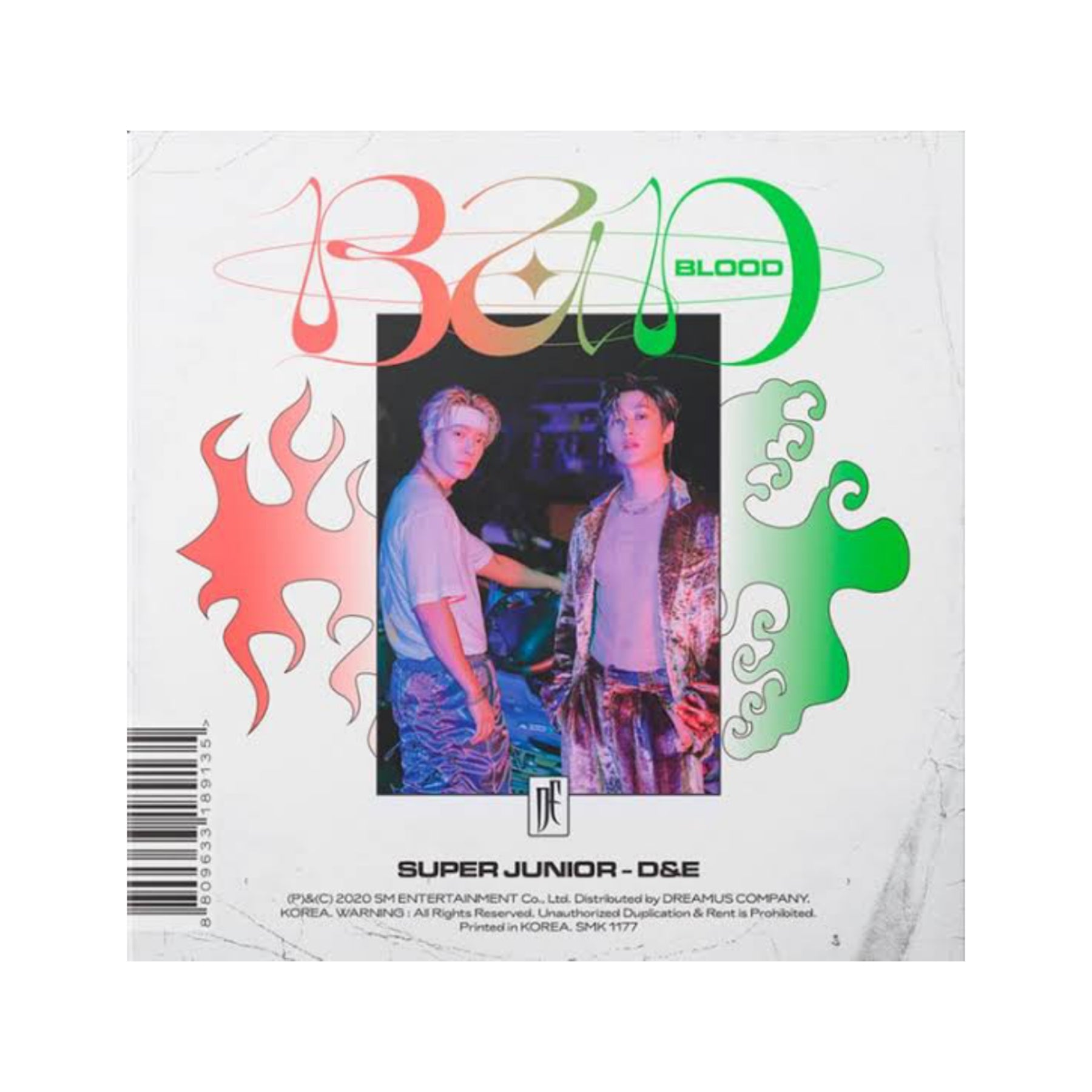 Super Junior D&E - Bad Blood 4th Mini Album (Balance Ver.)