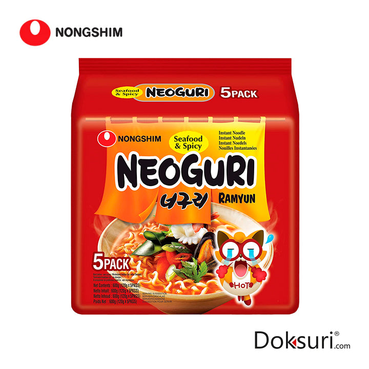Nongshim Neoguri Spicy 120g 5pack