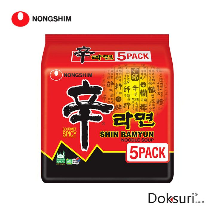 Nongshim Shin Ramen 120gr 5pack