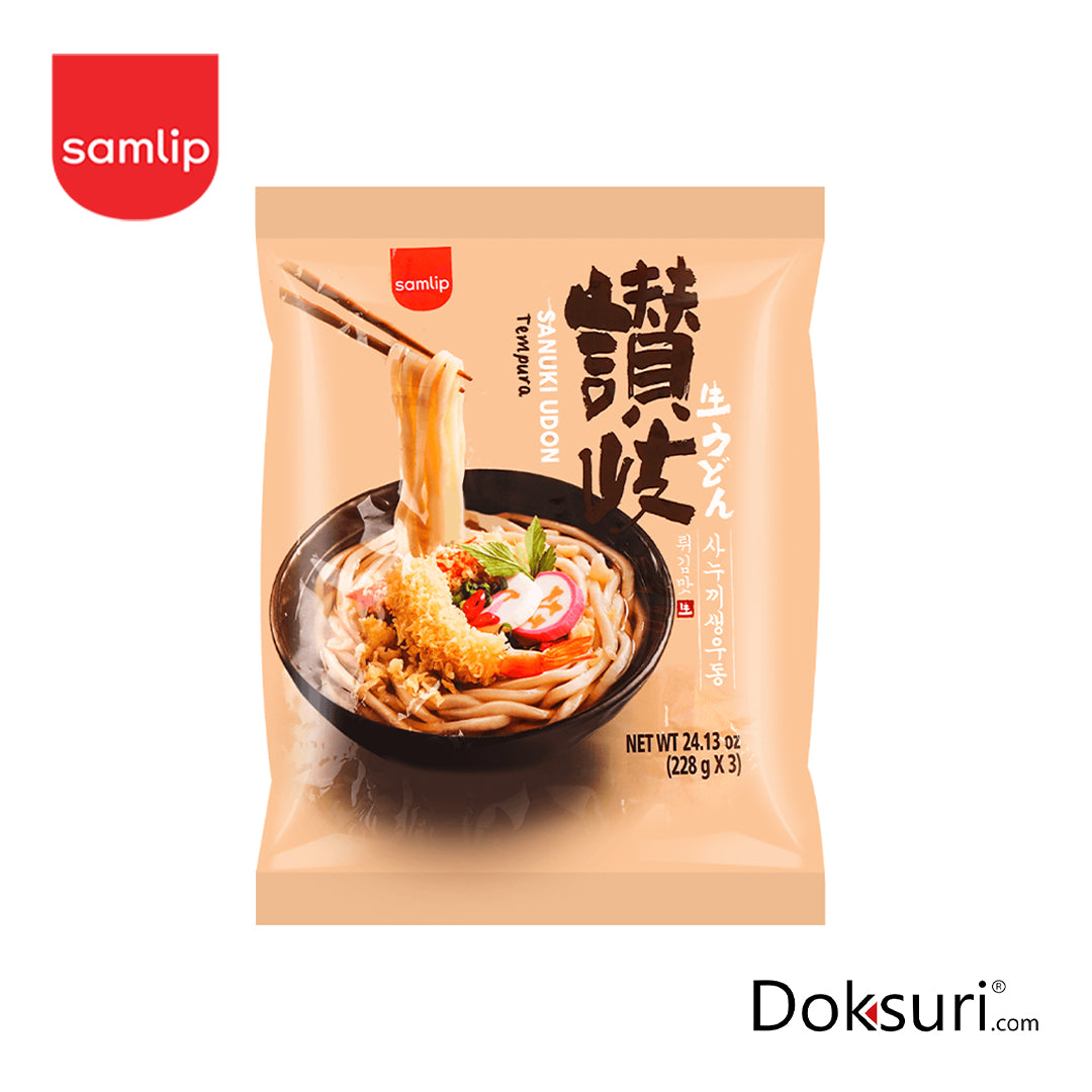 Samlip Sanuki Udon Sabor Tempura 224g x 3pz