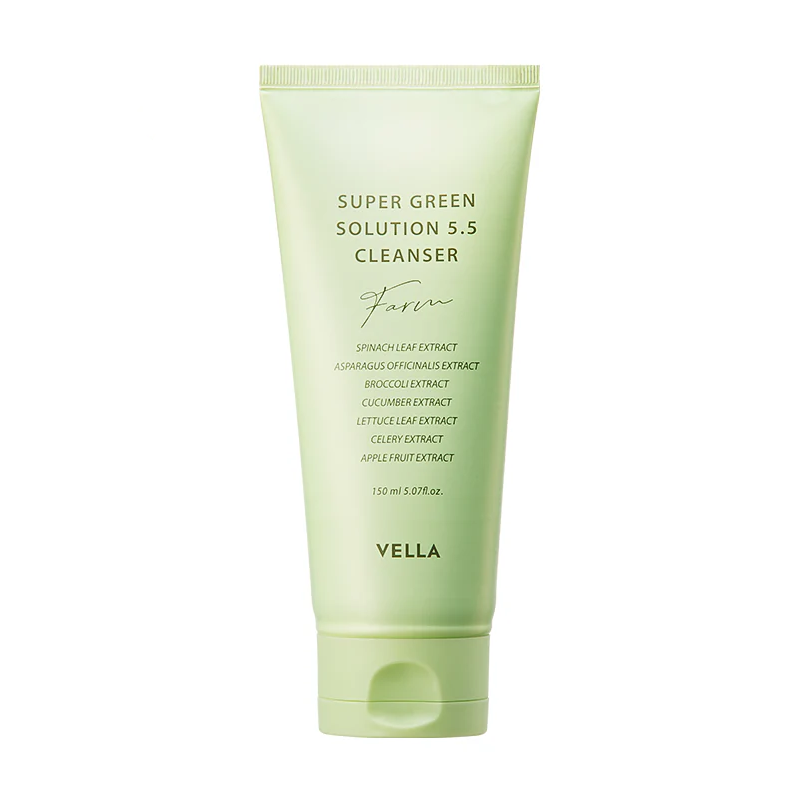 Vella Super Green Solution 5.5 Cleanser 150ml