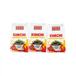 Daechun Kimchi Seaweed Snack 4g