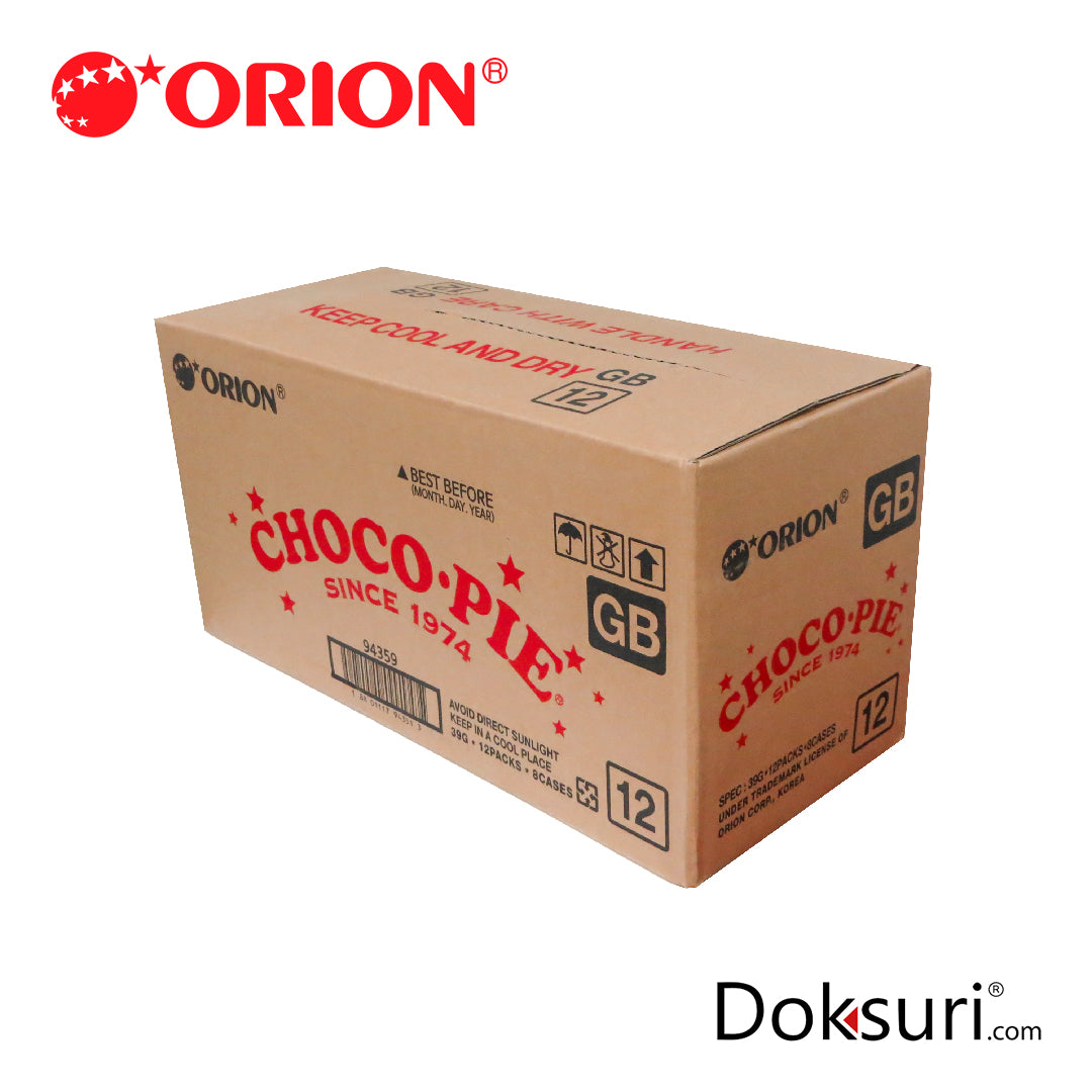 Orion Choco Pie 12 pzas 468g Caja 8 Pack