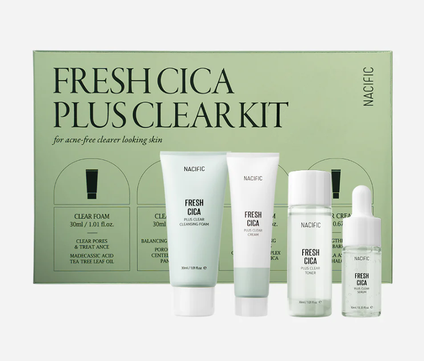 Nacific Fresh Cica Plus Clear Kit