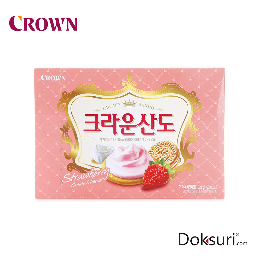 Crown Sando Sabor Crema de Fresa con Queso 161 gr