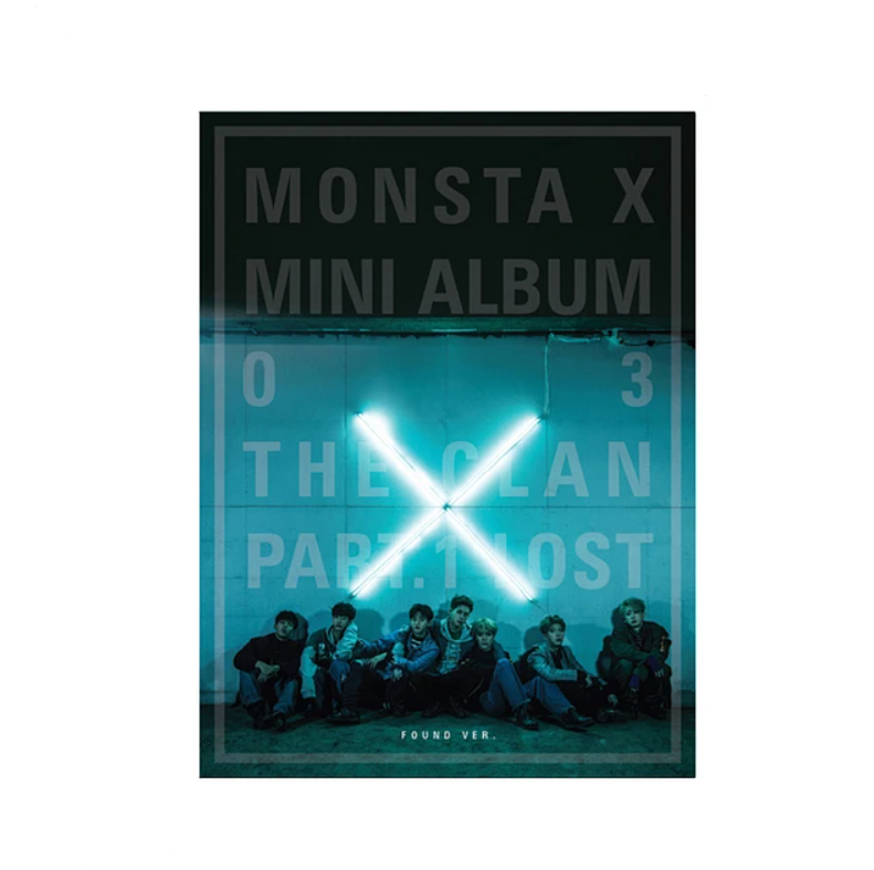 Monsta X - The Clan 2.5 Part. 1 Lost [3rd Mini Album] Ver. Found