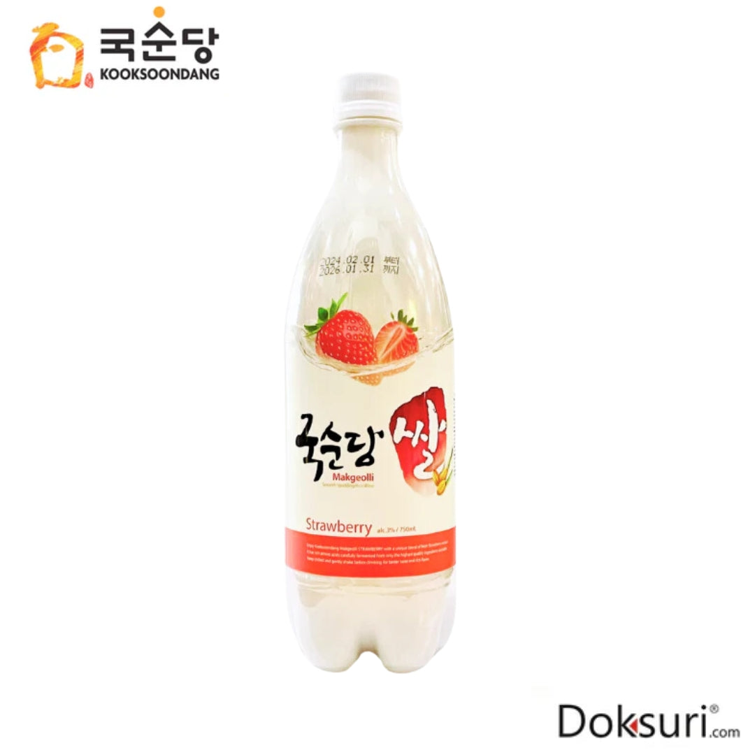 Kook Soon Dang Makgeolli sabor Fresa 750ml