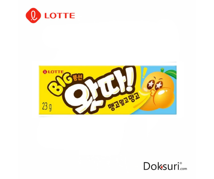Lotte Bubble Gum Mango 23g
