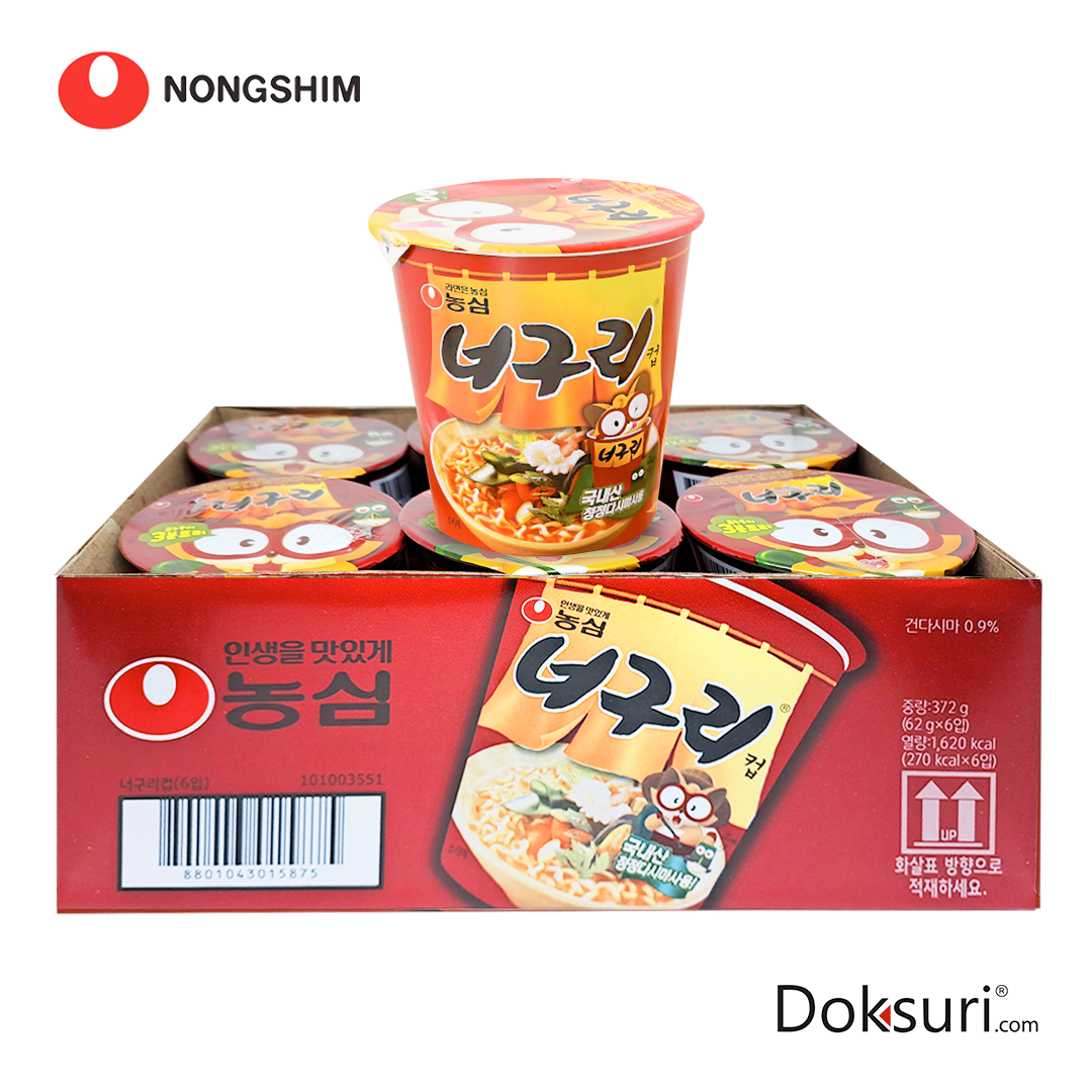 Nongshim Neoguri Cup 62g Caja 6pz