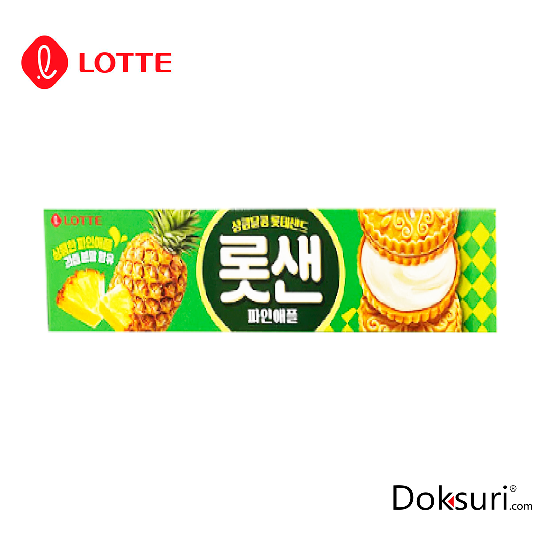 Lotte Galleta Sabor Piña 105g