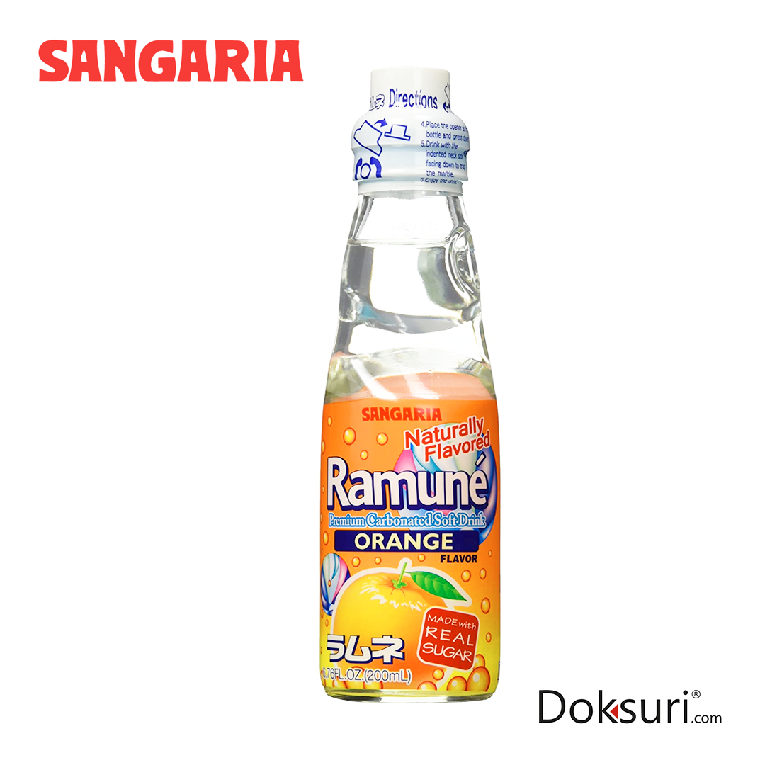 Sangaria Ramune Sabor Naranja 200ml