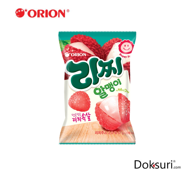 Orion Lychee Kernels Jelly 67g