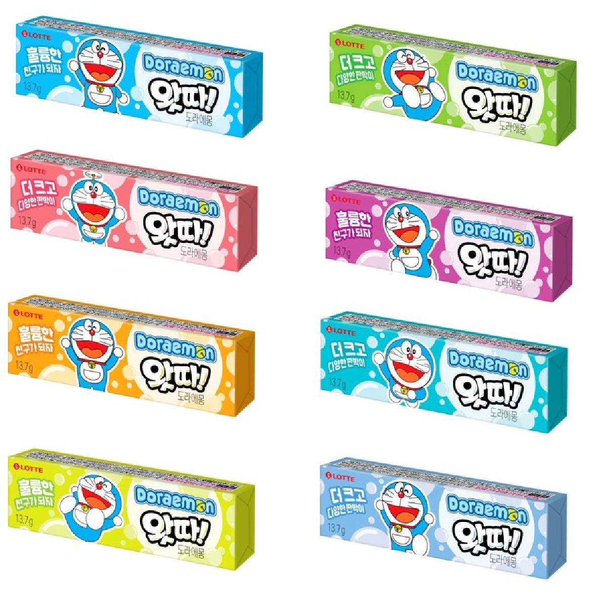 Doraemon x Lotte Watta Gum 13.7g