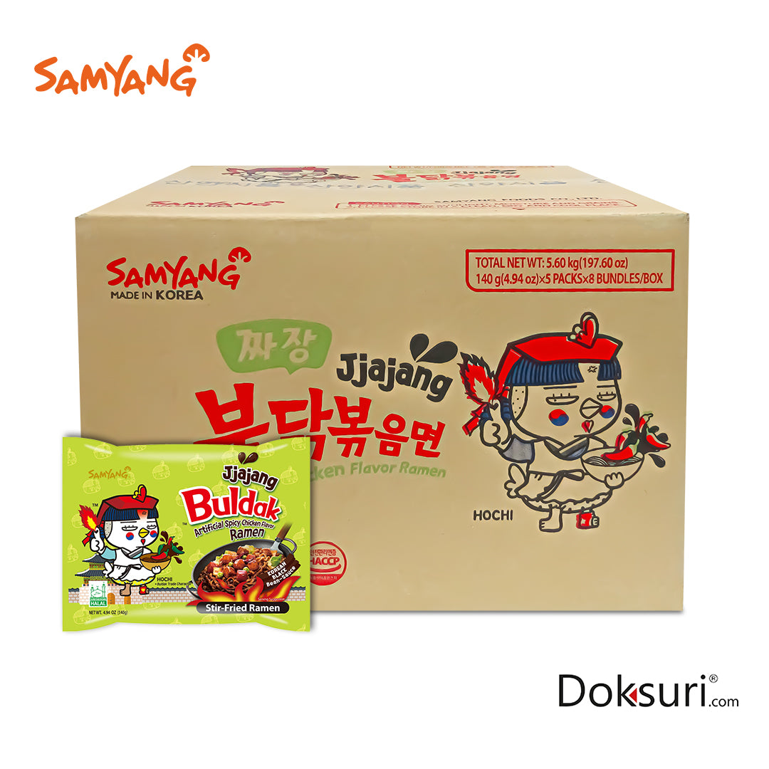 Samyang Buldak Hot Chicken jjajang 140g Caja 40pzas