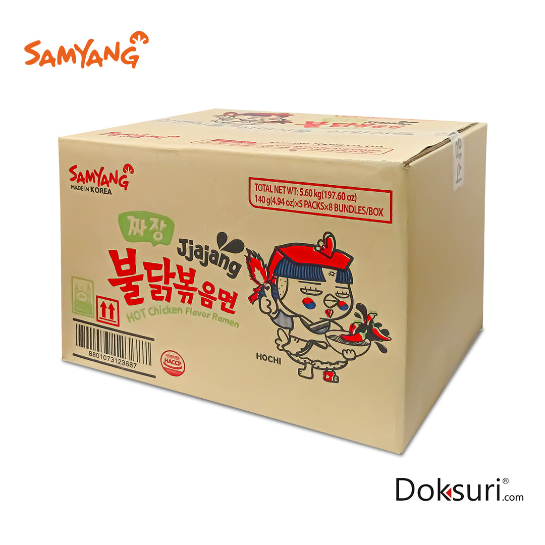 Samyang Buldak Hot Chicken jjajang 140g Caja 40pzas