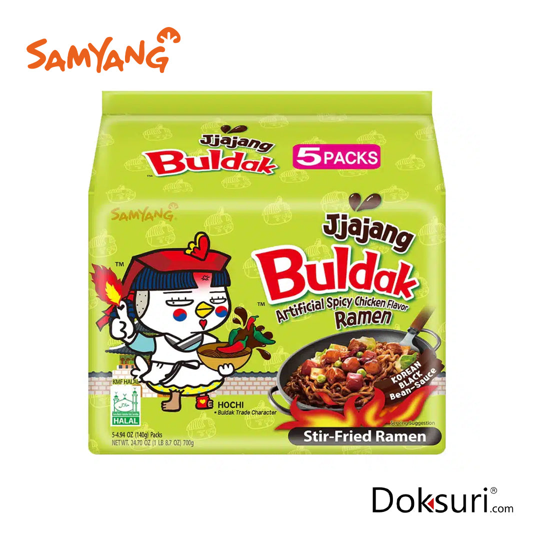 Samyang Buldak Hot Chicken jjajang 140g 5pack