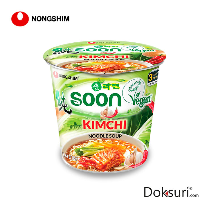 Nongshim Soon Kimchi Cup 75g
