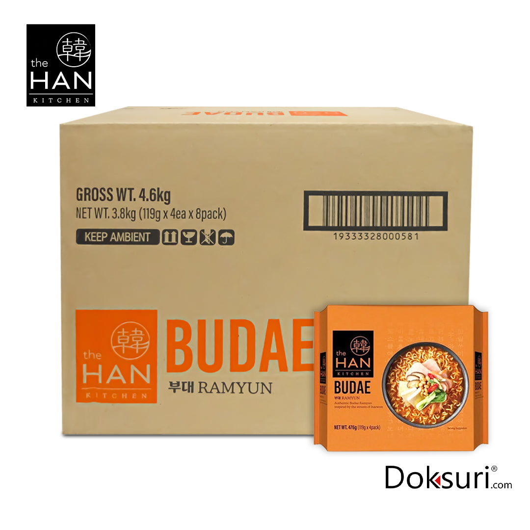 The Han Kitchen Budae Ramyun 119g Caja 32 piezas