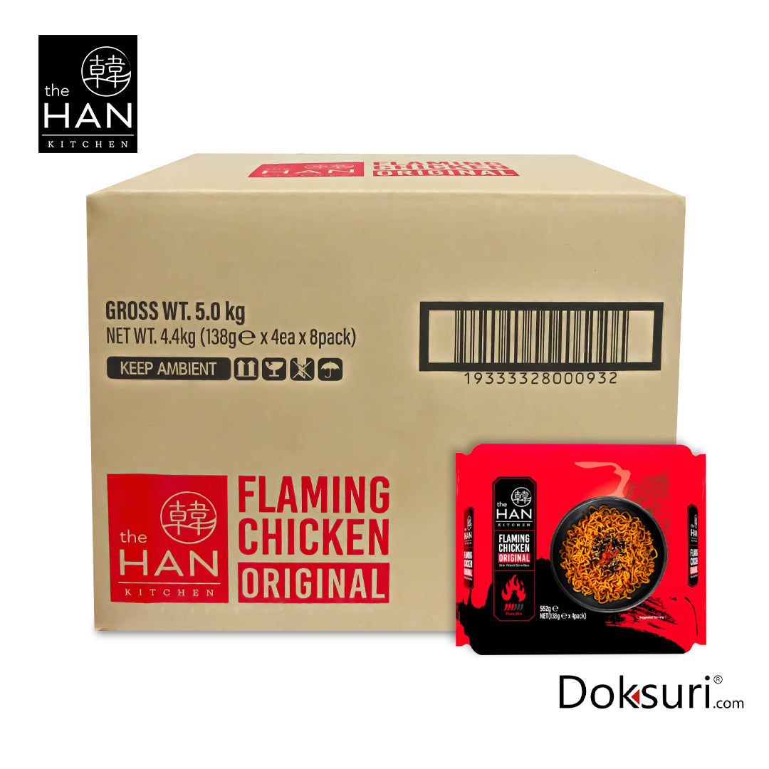 The Han Flaming Chicken Original 138g Caja 32pz