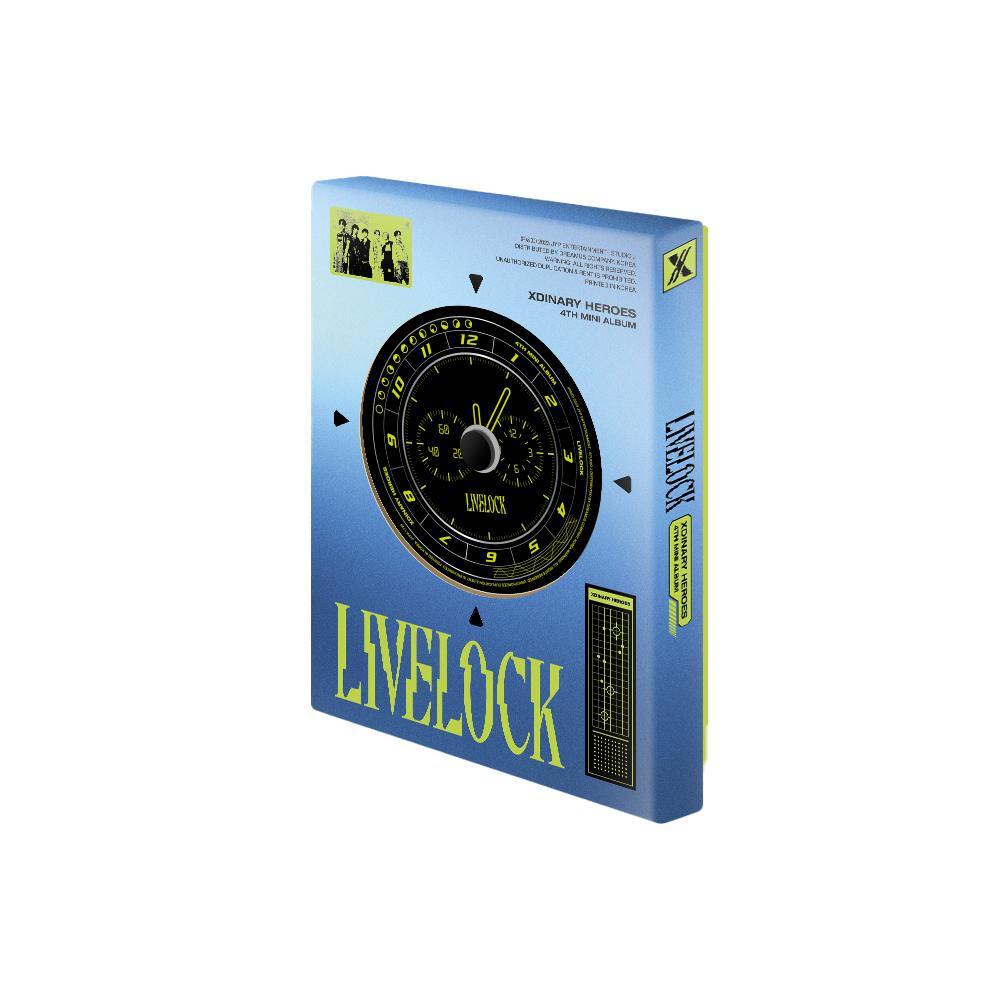 [POB JYP] Xdinary Heroes 4th Mini Album Livelock Ver. 2 (Incluye beneficio de preventa)